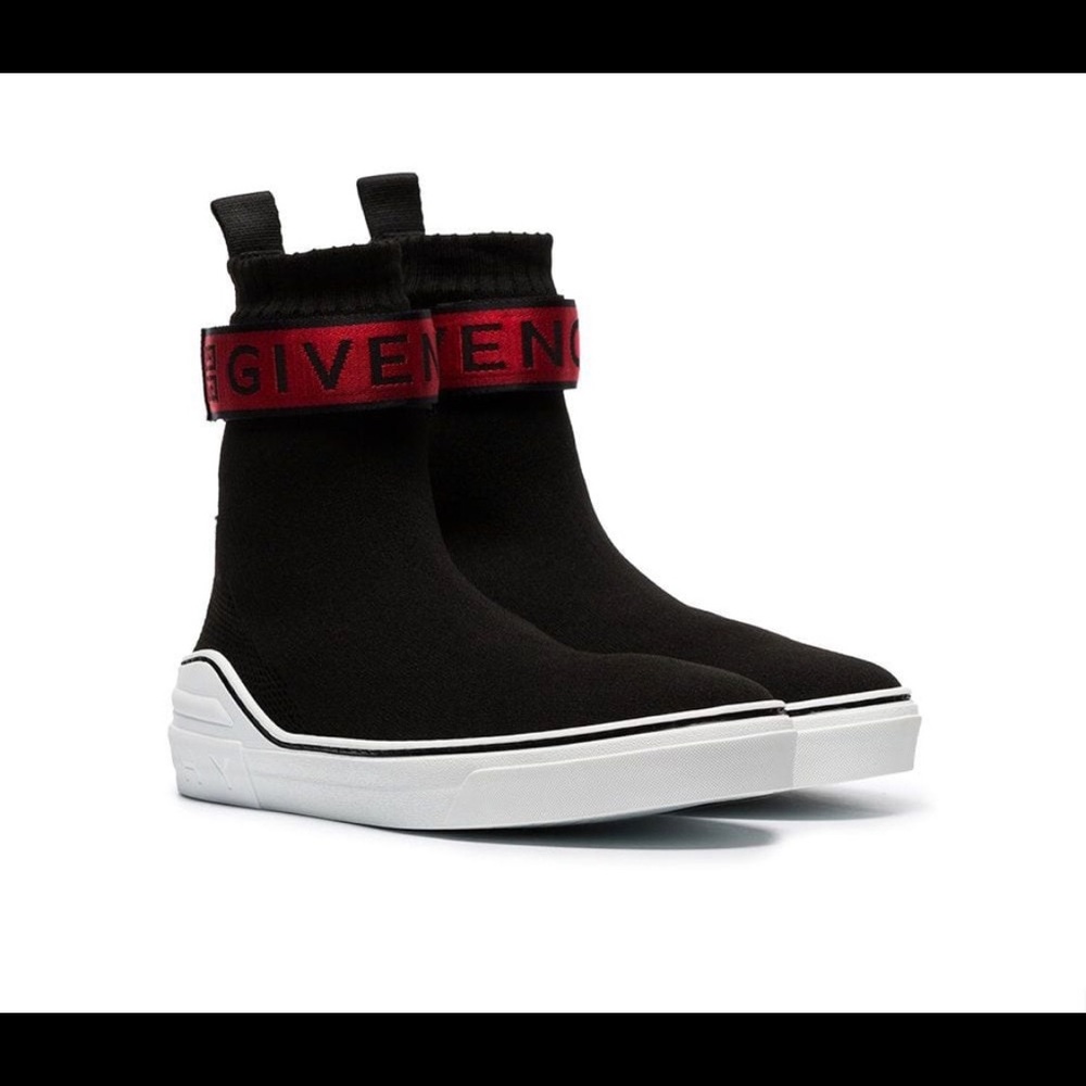 Givenchy George V Sock Red/Black